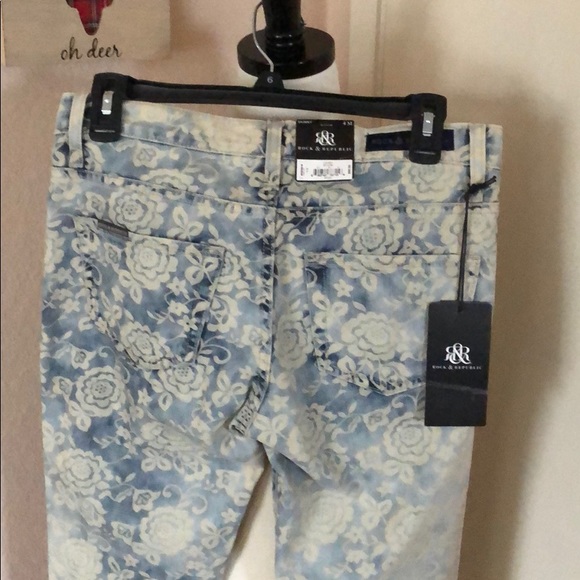 Rock & Republic laced Berlin skinny jeans - Picture 5 of 8